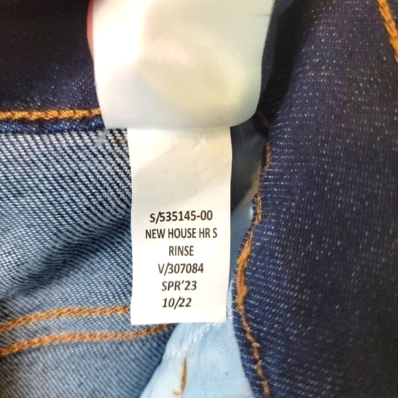 BANANA REPUBLIC VINTAGE STRETCH HIGH RISE SLIM IN NEW HOUSE HR WASH, SZ 32/14 - Picture 11 of 11